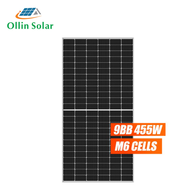 แผงเซลล์แสงอาทิตย์แบบโมโนคริสตัลไลน์นอกตาราง 400W 450W 500W 540W