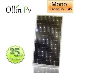 Monocrystalline PV Panels แผงเซลล์แสงอาทิตย์พลังงานแสงอาทิตย์ประสิทธิภาพการแปลงพลังงานสูง