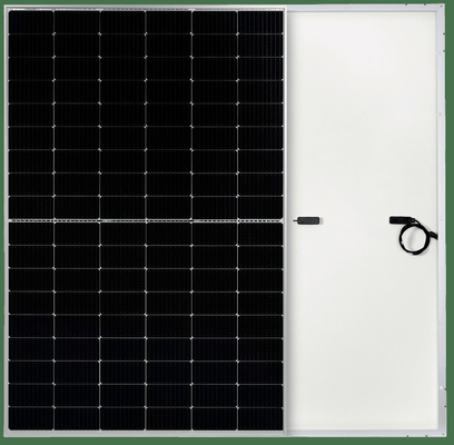 ซื้อ 540w 550w 560w แผงโซลาร์เซลล์แสงอาทิตย์แบบ Monocrystalline สีดำเต็มรูปแบบ OEM online manufacture