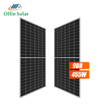 ซื้อ กันน้ำ 144 แผงเซลล์แสงอาทิตย์ครึ่งเซลล์ 400W 420W 430W 440W 450W online manufacture