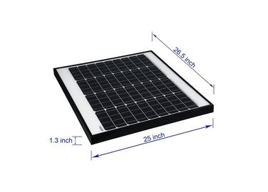 ซื้อ แผงโซลาร์เซลล์แสงอาทิตย์ PV / โมโนเซลล์แผงโซลาร์เซลล์ Anodized Alloy Frame online manufacture