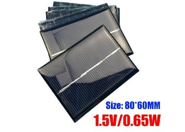 ซื้อ แผงโซลาร์เซลล์แสงอาทิตย์ขนาด 60 x 80 มม. ทำจากโพลีคาร์บอเนตสำหรับแสงสวนแบบพกพา online manufacture