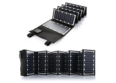 ซื้อ กล้องเซลล์แสงอาทิตย์แบบชาร์จพลังงานแสงอาทิตย์กระเป๋า Monocrystalline Silicon Panel พับได้ง่าย online manufacture