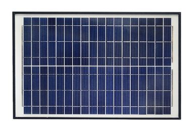 แผงเซลล์แสงอาทิตย์สีฟ้า 12V, แผงเซลล์แสงอาทิตย์โพลีคาร์บอเนตซิลิคอนพร้อมคลิปจระเข้