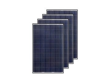 แผงพลังงานแสงอาทิตย์ PV Polycrystalline 260w การชาร์จไฟแบตเตอรี่ 24v โรงแรมระบบน้ำร้อน