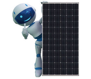 แผงเซลล์แสงอาทิตย์ Polycrystalline ประสิทธิภาพเสถียรพร้อมเทคโนโลยี PECVD ขั้นสูง